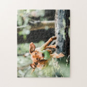 犬のパズル動物の写真かわいい悲しい子犬の子犬の写真 ジグソーパズル (縦)