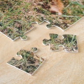 犬のパズル動物の写真かわいい悲しい子犬の子犬の写真 ジグソーパズル (側面)