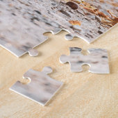 犬のパズル動物の写真かわいい悲しい子犬の子犬の写真 ジグソーパズル (側面)