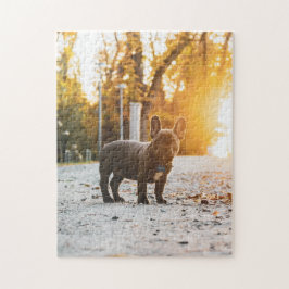 犬のパズル動物の写真かわいい悲しい子犬の子犬の写真 ジグソーパズル