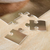 犬のパズル動物の写真かわいい悲しい子犬の子犬の写真 ジグソーパズル (側面)