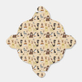 犬のパターン。 フェイバーボックス (折り畳みなし)