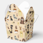 犬のパターン。 フェイバーボックス (オープン)