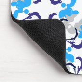 犬のパターン マウスパッド (コーナー)