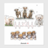 犬のパッケージ, 楽しい犬のパッケージ シール (シート)