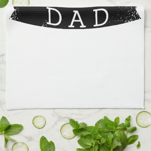 犬のパパおもしろいデザイン – 犬の所有者のためのギフトアイディア キッチンタオル (折り畳み)