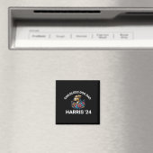 犬のパパカマラハリス2024 1 マグネット (インサイチュ (食洗機))