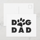 犬のパパクラシック シーズンポストカード (正面/裏面)
