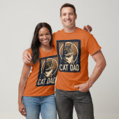 犬のパパプライド-はっきりした犬のトリビュートアート Tシャツ (ユニセックス)