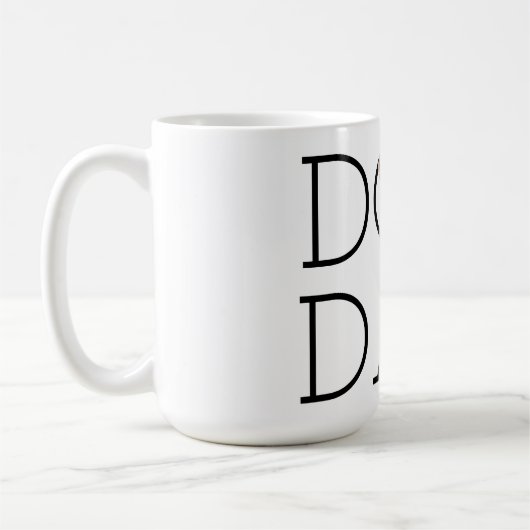 犬のパパベルギーマリノワ コーヒーマグカップ (左)