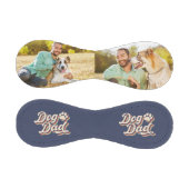 犬のパパ写真コラージュ父の日の贈り物 野球ボール (パネル)