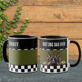 犬のパパ動揺してジャーマンシェパード マグカップ