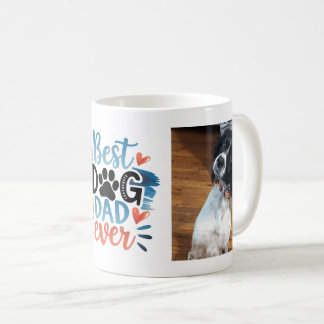 犬のパパ父の日の誕生日2フォトコーヒーマグ コーヒーマグカップ
