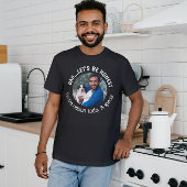 犬のパパ特別な父の日のカスタム写真 Tシャツ