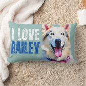 犬のパパ犬の母のギフト私はあなたを愛するペット装飾用クッション ランバークッション (ブランケット)