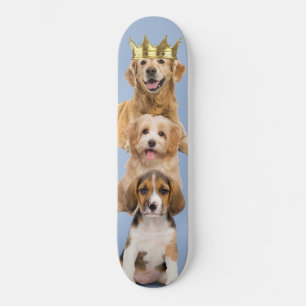 犬のパパ スケートボード