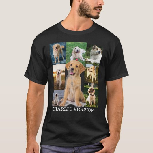 犬のパパ、ペット犬の恋人のためのママの贈り物 Tシャツ (正面)
