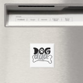 犬のパパ – 犬について骨の引用文家族の砦 マグネット (インサイチュ (食洗機))