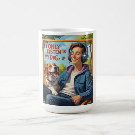 犬のパパ – 私は聞犬にのみ コーヒーマグカップ