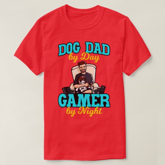 犬のパパ Tシャツ (デザイン正面)