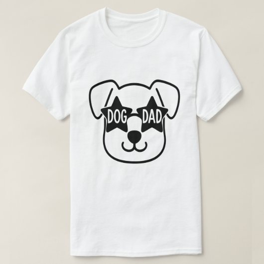 犬のパパ Tシャツ (デザイン正面)