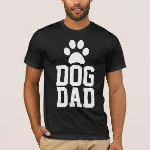 犬のパパTシャツ(黒) Tシャツ