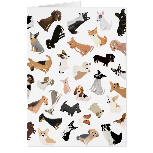 犬のパーティーの山 (正面)