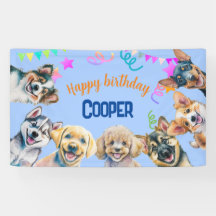 犬のパーティー誕生日