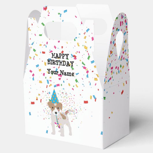 犬のパーティー – 誕生日パーティーで動物 フェイバーボックス (オープン)