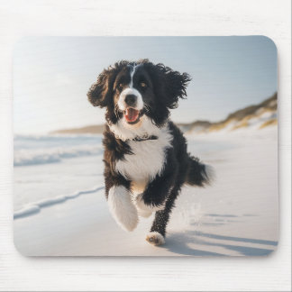 犬のビーチ マウスパッド