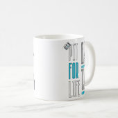 犬のピットブル"Being A Pit Ain't簡単"クラシックMug コーヒーマグカップ (正面右)