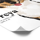 犬のファッション雑誌カバーポスタードーグ ポスター (角)