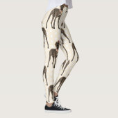 犬のフローラグレートDaneパターン、犬の恋人 レギンス (右)