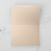 犬のプリントグリーティングカード カード (内部)