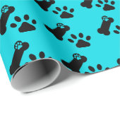 犬のプリント包装紙 ラッピングペーパー (ロールコーナー)
