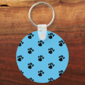 犬のプリント鎖 キーホルダー (裏面)