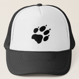 犬のプリント キャップ