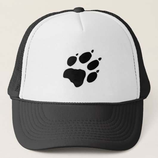犬のプリント キャップ (正面)