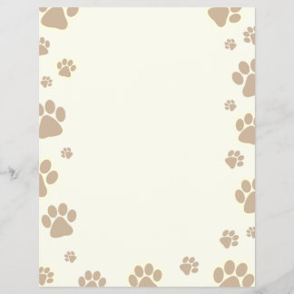 犬のプリント チラシ