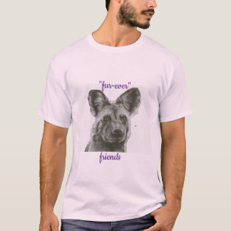 犬のプリントTシャツ Tシャツ