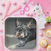 犬のプレート ペーパープレート (パーティー)