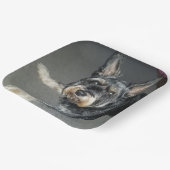 犬のプレート ペーパープレート (傾斜あり)