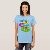 犬のプールパーティー Tシャツ (正面フル)