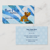 犬のベーカリーの名刺 名刺 (正面/裏面)