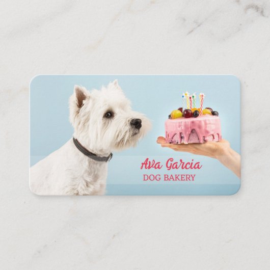 犬のベーカリー 名刺 (正面)