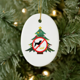 犬のペイ記号 セラミックオーナメント