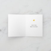 犬のペットのホリデーカードからメリークリスマスカード シーズンカード (内部)