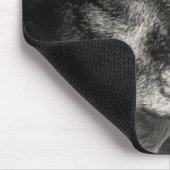 犬のペットの写真カスタムに注意 マウスパッド (コーナー)