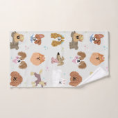 犬のペットの子供 バスタオルセット (ハンドタオル)