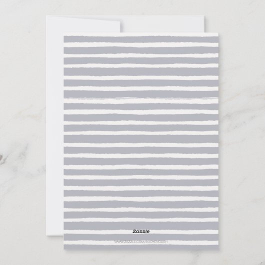 犬のペットの穴から母とパパのための写真バレンタイン シーズンカード (裏面)